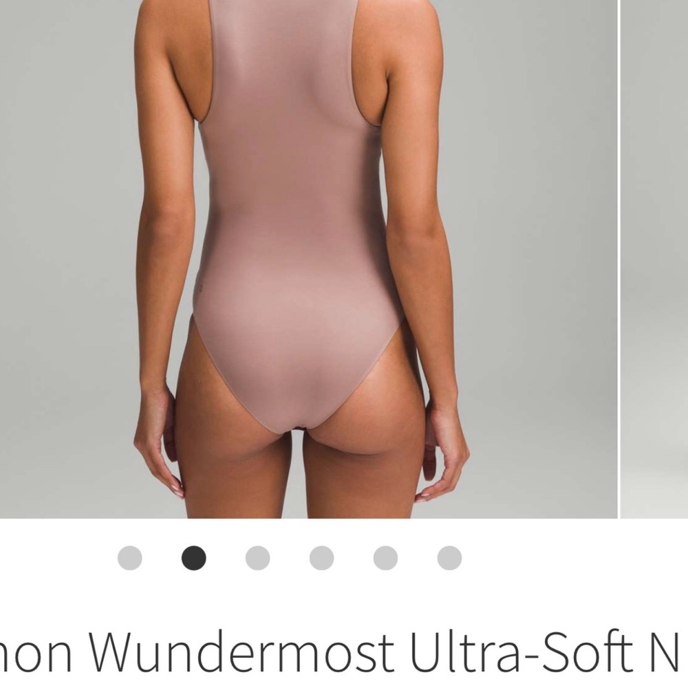 NWT Lululemon Nulu High Neck Bodysuit in Twilight Rose